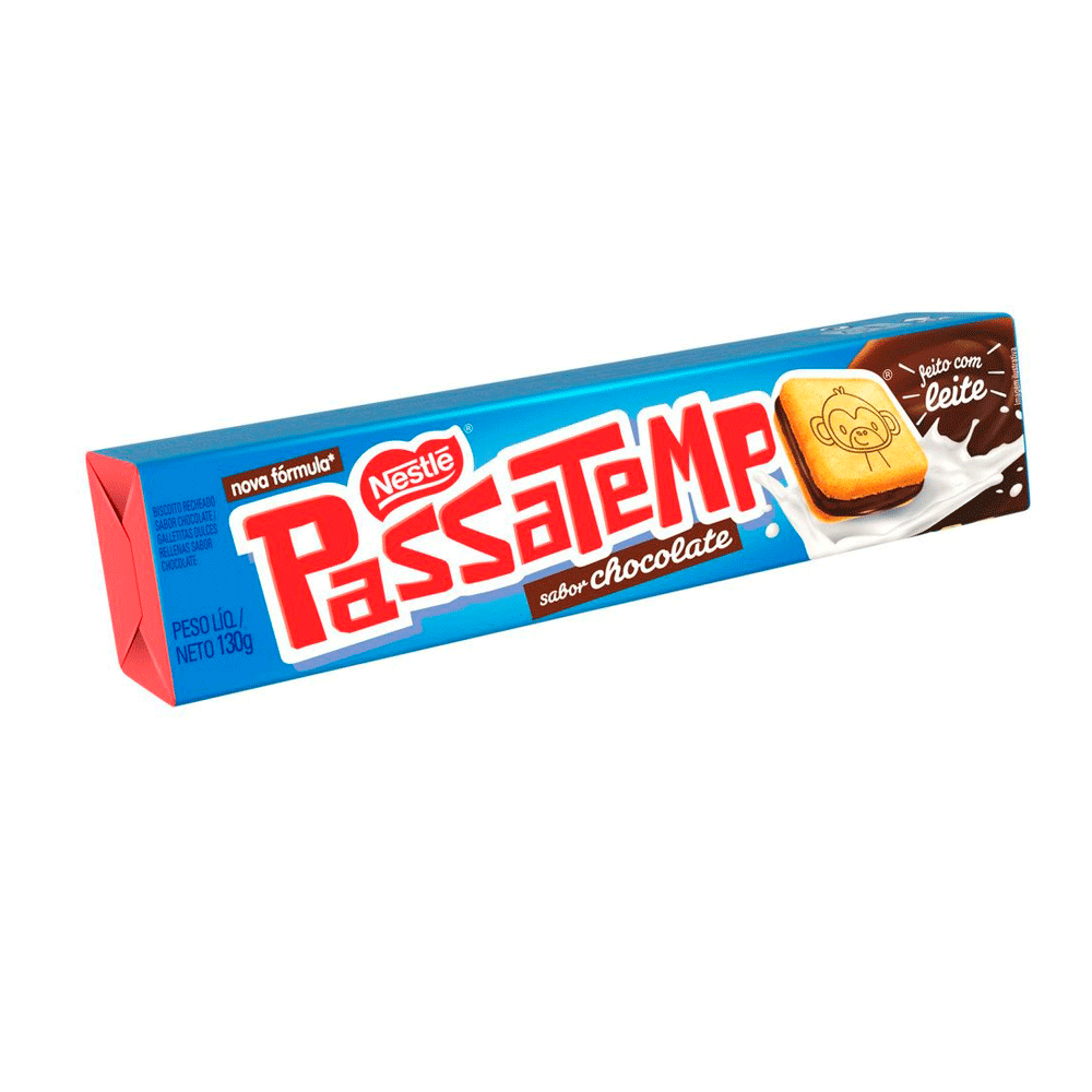 imagem de BISCOITO NESTLE 130G PASSATEMPO CHOCOLATE RECHEADO