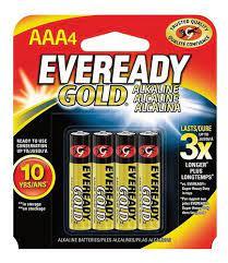 imagem de PILHA EVEREADY ALC.AAA 4UN