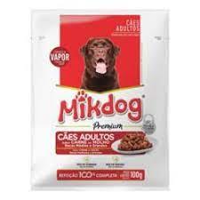 imagem de RACAO MIKDOG 100G R.GD.CARNE