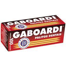 imagem de PALITO DE DENTE GABOARDI 100UN