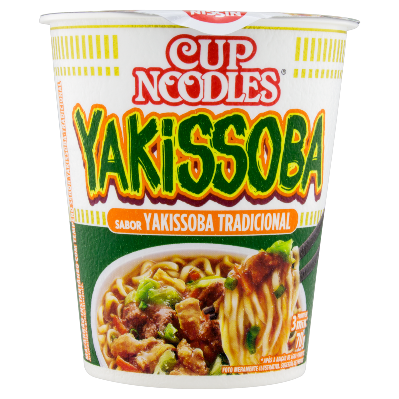 imagem de MASSA INSTANTANEA 70G CUP NOODLES YAKISSOBA