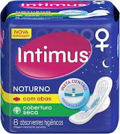 imagem de ABSORVENTE INTIMUS GEL NOT. SECA C/AB. 8UN