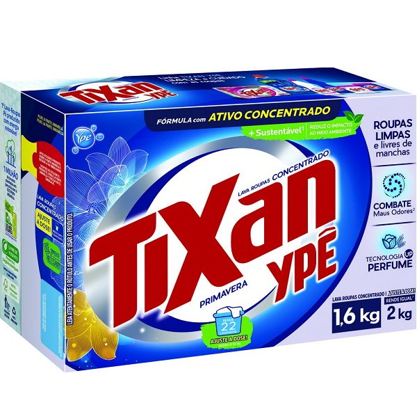 imagem de DET.PO TIXAN PRIMAVERA 1,6KG CX YPE
