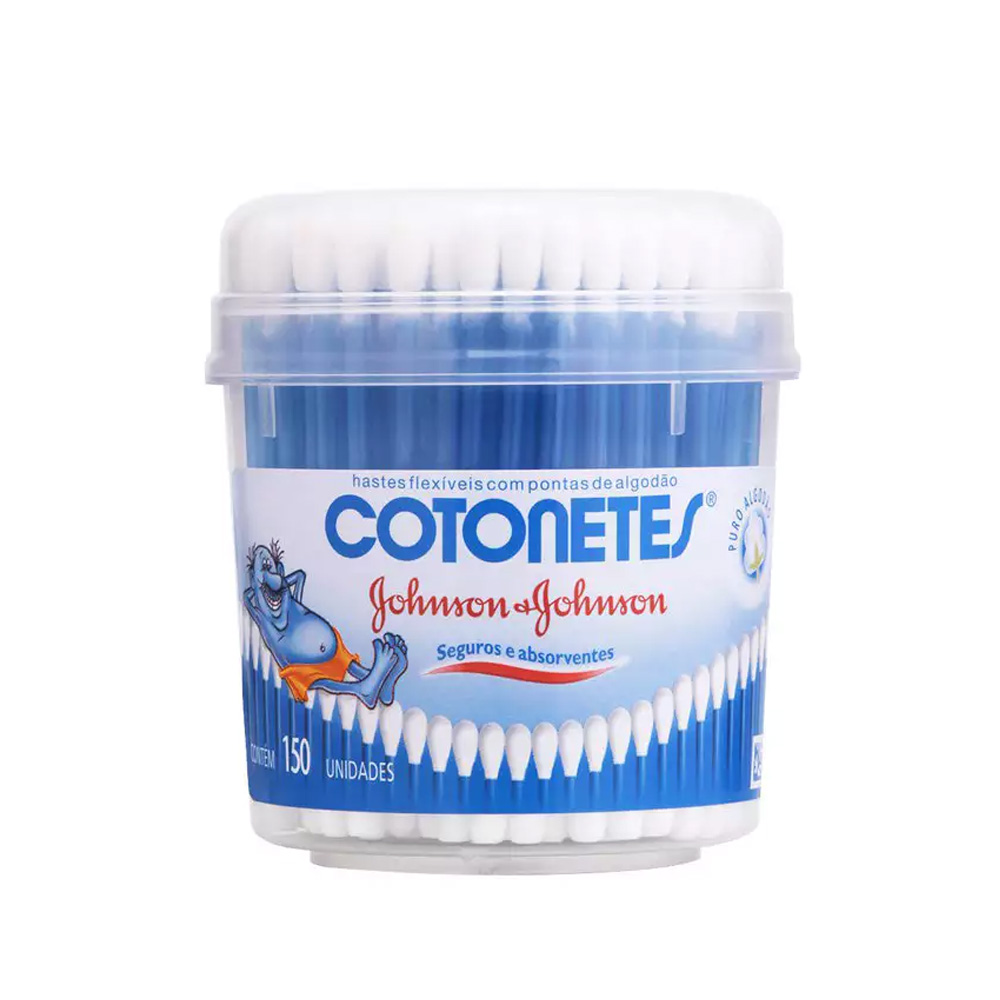 imagem de COTONETE Johnson & Johnson 150UN POTE