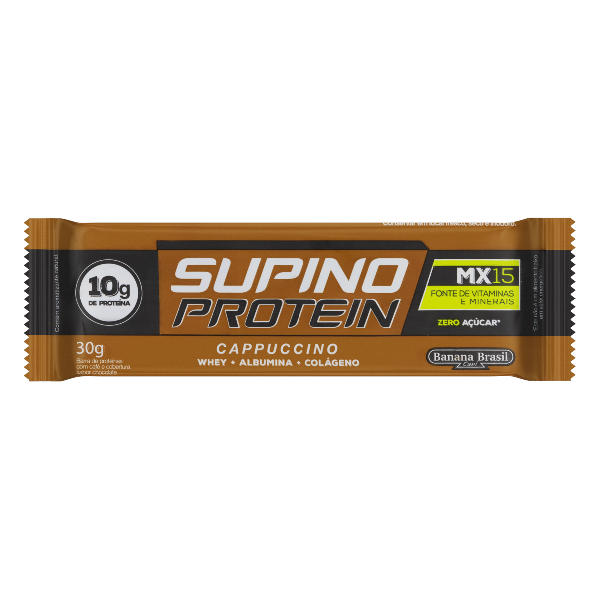 imagem de BARRA PROT.SUPINO 30G CAPPUCCINO