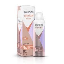 imagem de ANTITRANSPIRANTE AEROSSOL EXTRA DRY REXONA CLINICAL 150ML.
