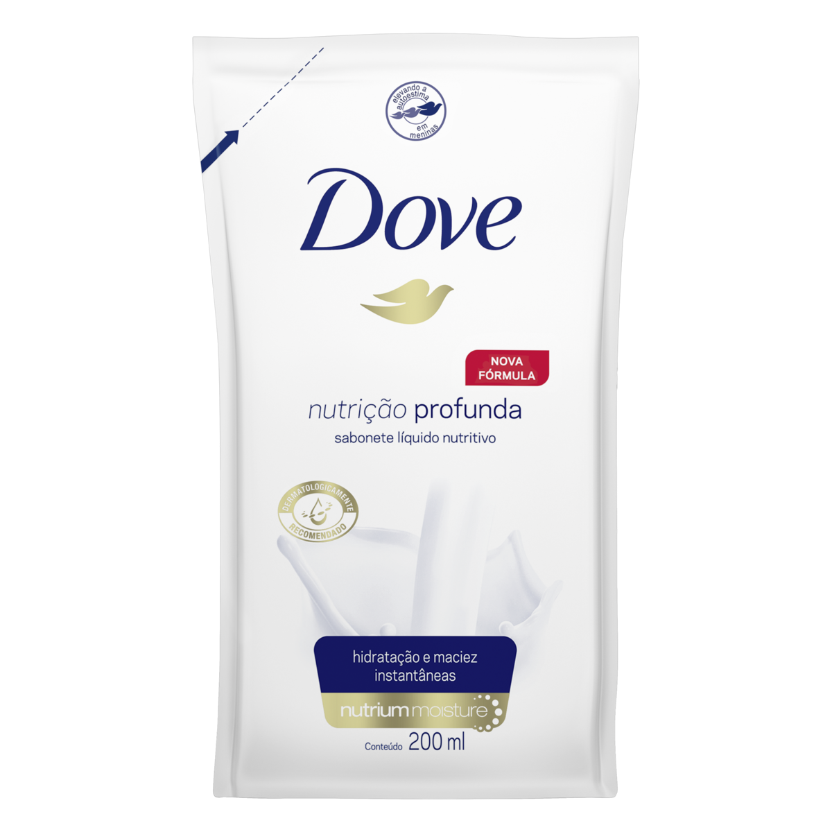 imagem de SABONETE LIQUIDO DOVE 200ML L.PROF.SC