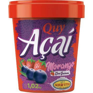 imagem de ACAI SORWETTO 1,02KG ACAI+MGO.