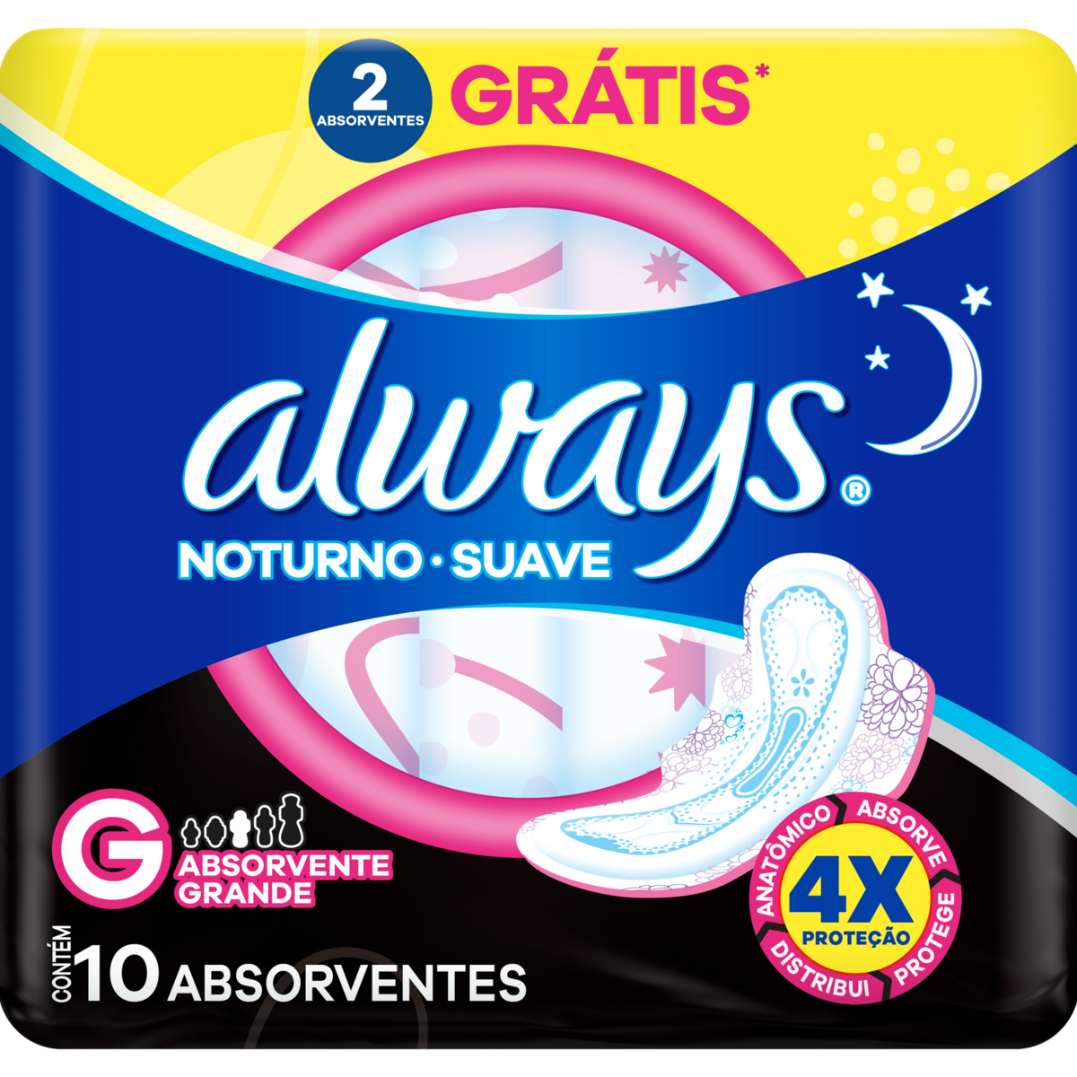 imagem de ABS.ALWAYS NOIT.SV.AB.L10P8