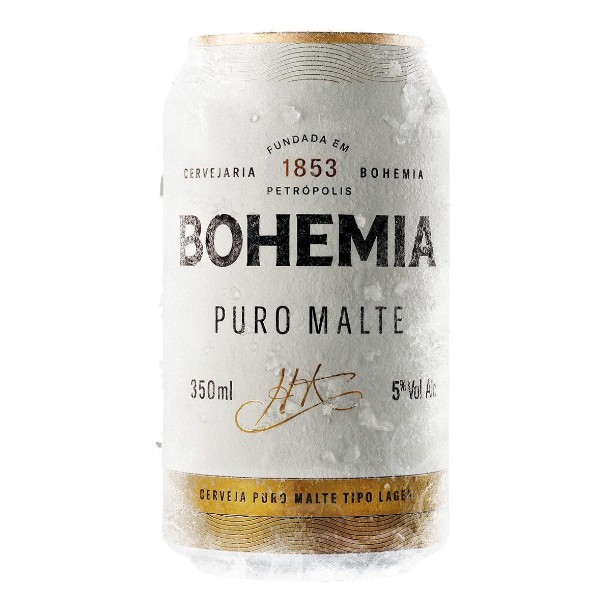 imagem de CERVEJA BOHEMIA 350ML SLEEK