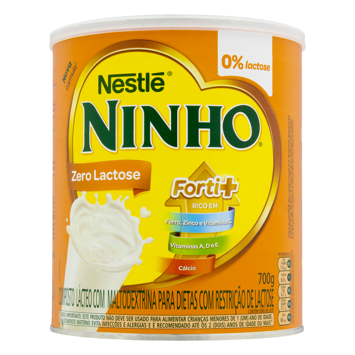 imagem de LEITE  PO NINHO 700G Z.LACTOSE