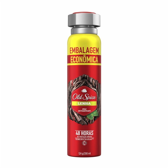 imagem de DESODORANTE OLD SPICE AER.200ML LENHA