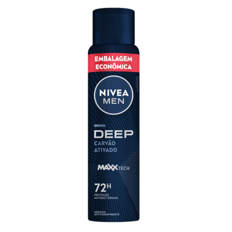 imagem de DES.NIVEA AER.MEN DEEP 200ML CARV.ATIVADO
