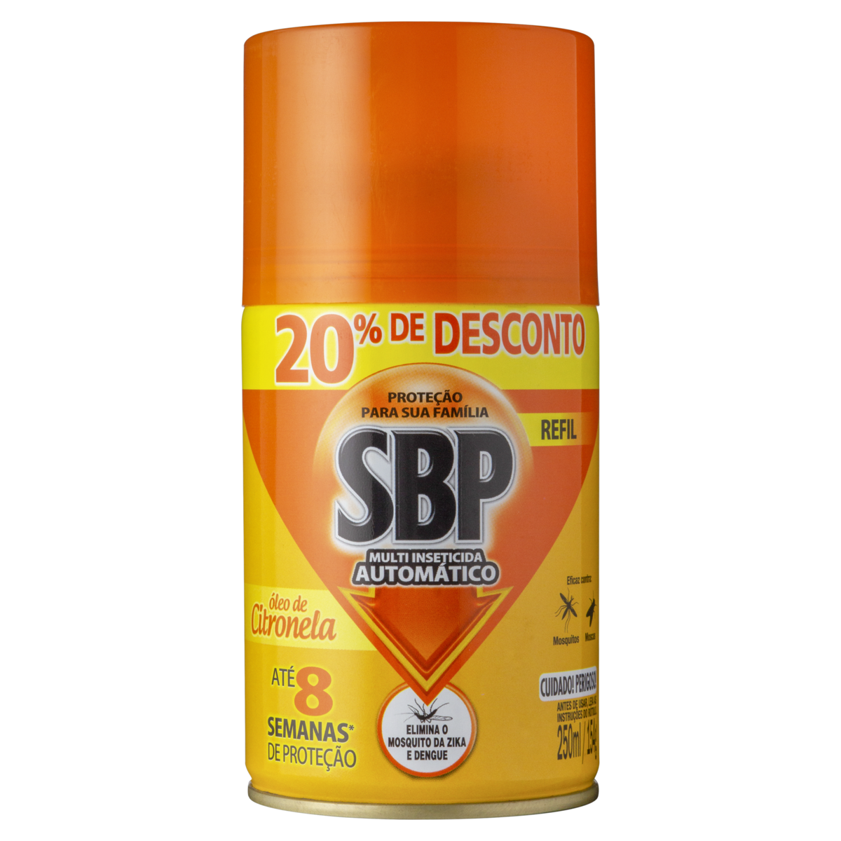 imagem de INSETCIDA ELET.SBP 250ML RF.AUT.CITR.