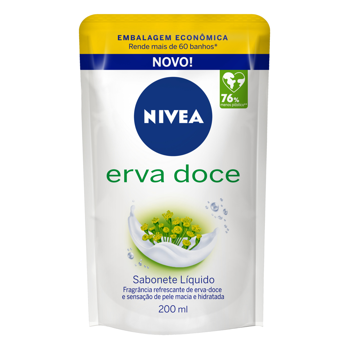 imagem de SAB.LIQ.NIVEA ERVA DOCE 200ML