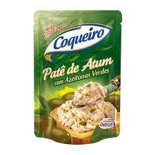 imagem de PATÊ ATUM COM AZEITONAS VERDES COQUEIRO  170G