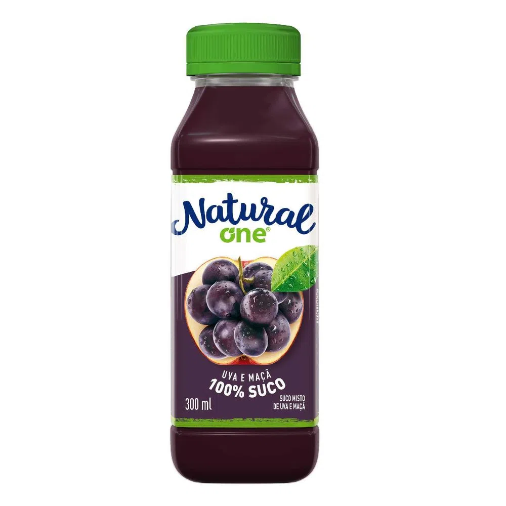 imagem de SUCO NAT.ONE 300ML UVA/MACA