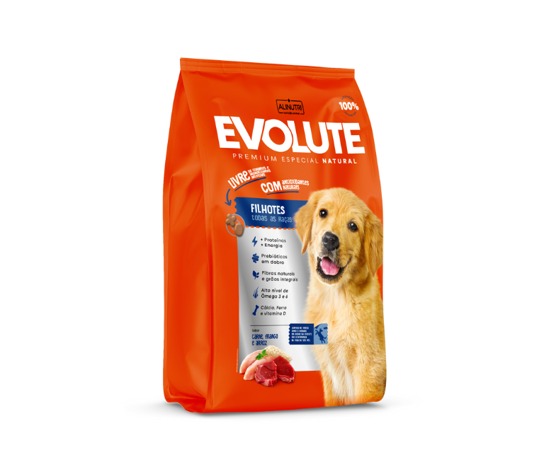 imagem de RACAO EVOLUTE PREM.ADULTOS RACAS GRA.1KG