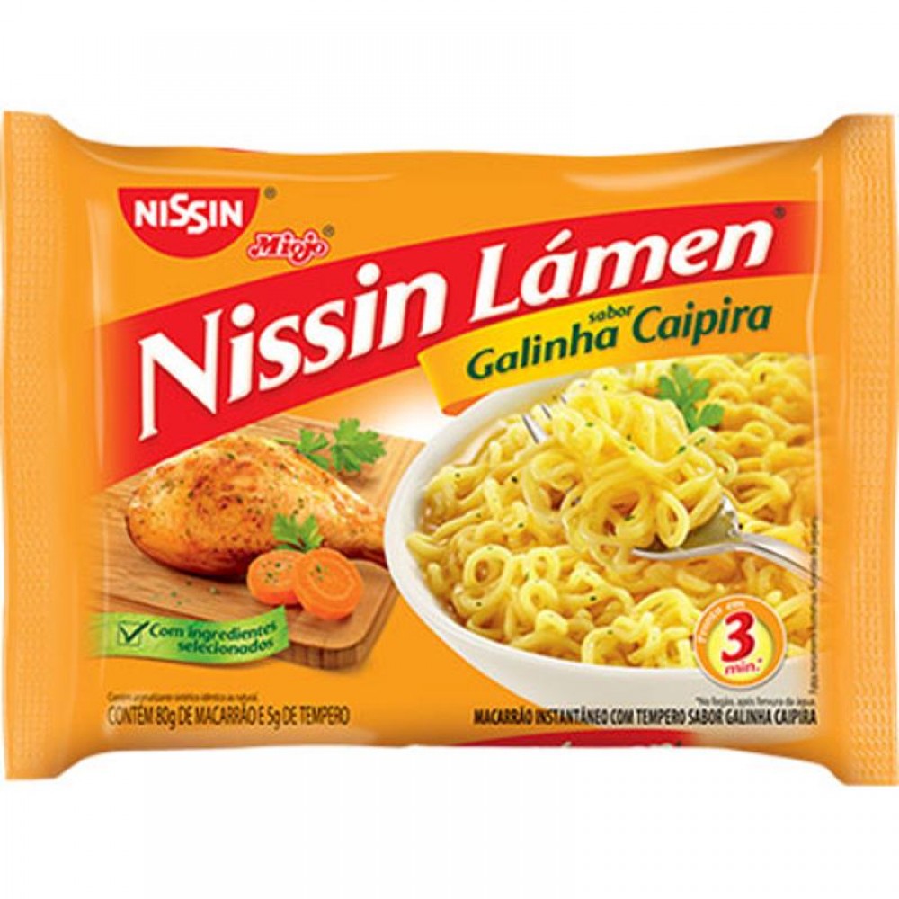 imagem de MASSA INSTANTANEA NISSIN 80G GALILHA CAIPIRA
