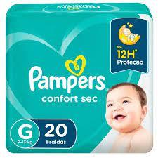 imagem de FR.PAMPERS CONF.SEC PCTAO GD 20UN