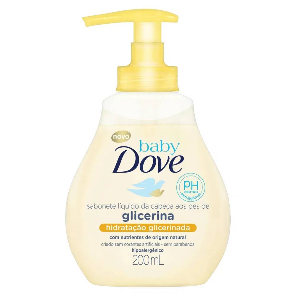 imagem de SABON.LIQ.DOVE 200ML BB.H.GLICERINADA