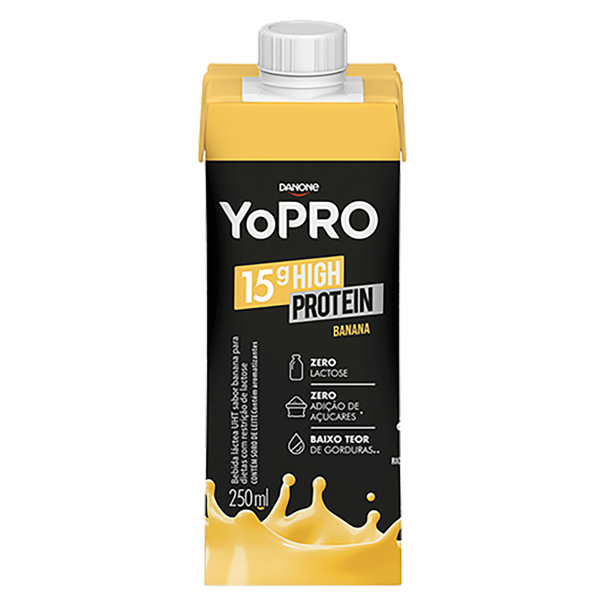 imagem de BEBIDA LACTEA YOPRO 250ML BANANA