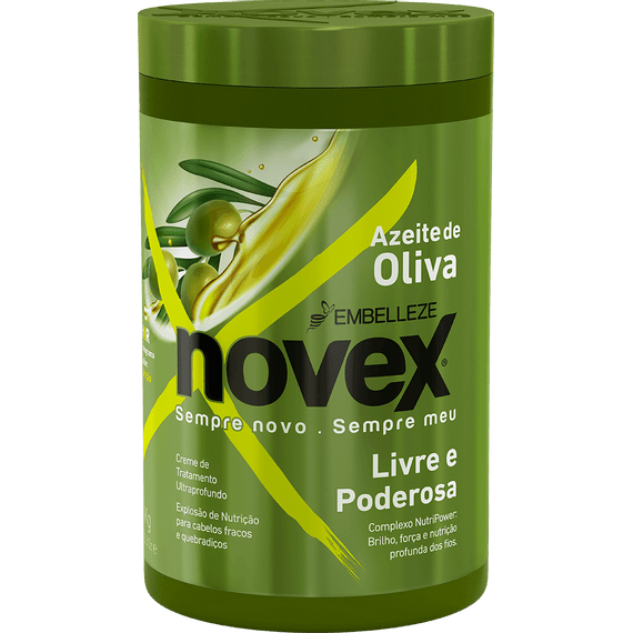 imagem de CREME TRATAMENTO NOVEX  AZEITE DE OLIVA 400G