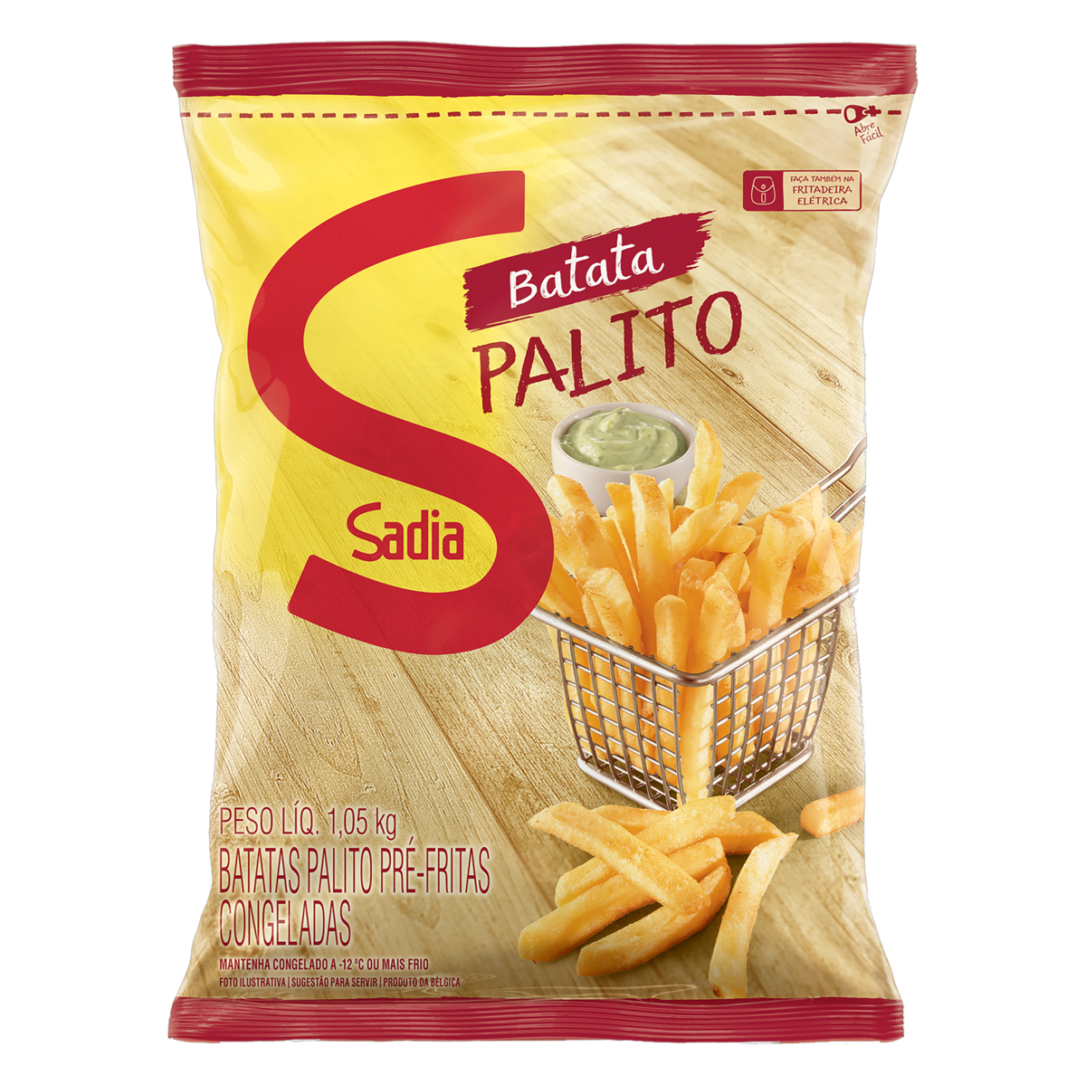 imagem de BATATA CONGELADA SADIA PALITO 1,05KG