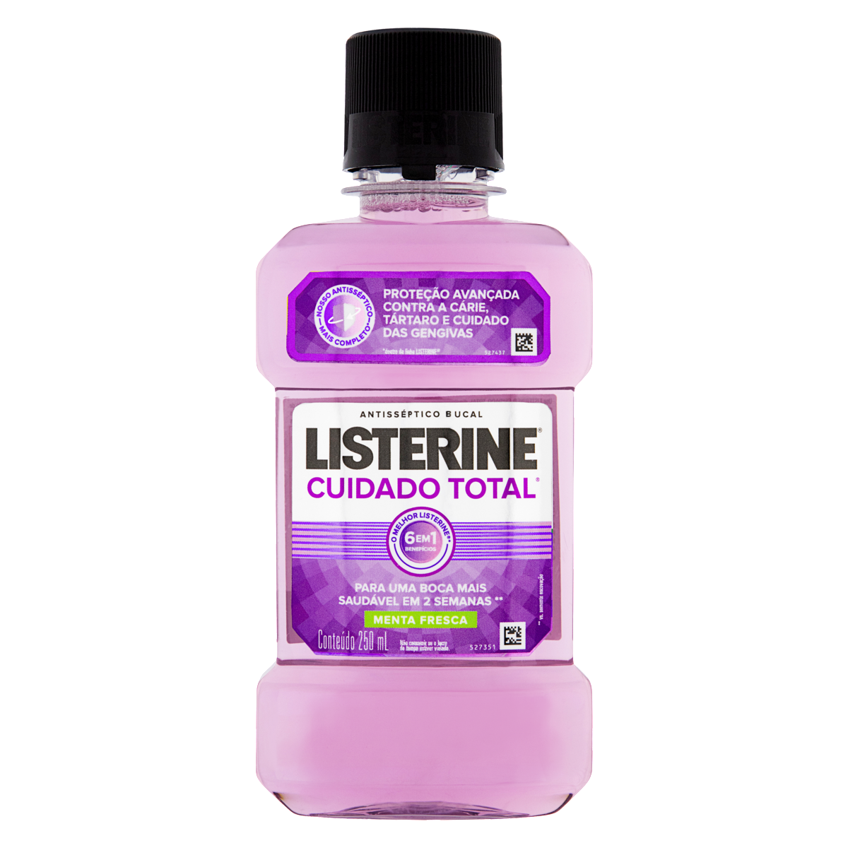 imagem de ANTISEPTICO LISTERINE 250ML CUID.TOT.MEN.