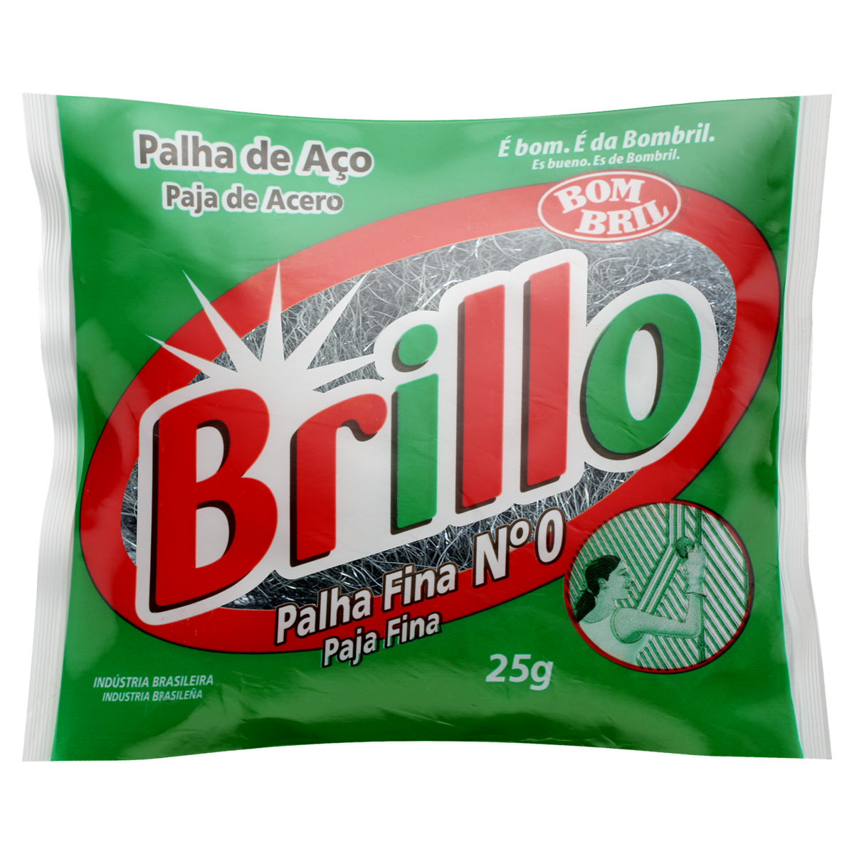 imagem de PALHA DE ACO BRILLO N 0