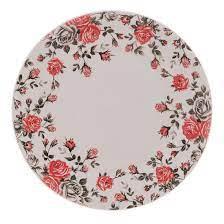 imagem de PRATO RASO PORCELANA PINK GARDEN 26CM-8597