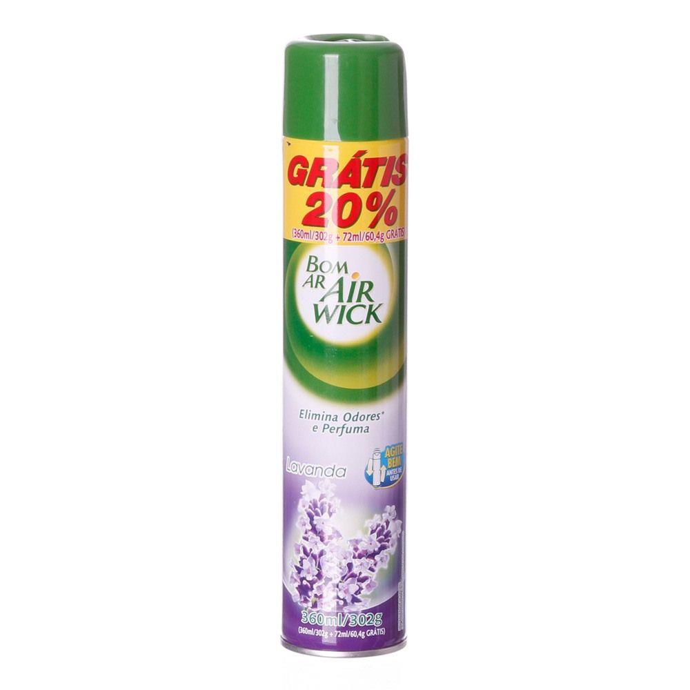 imagem de AROMATIZADOR BOM AR AER.LAVANDA 360ML