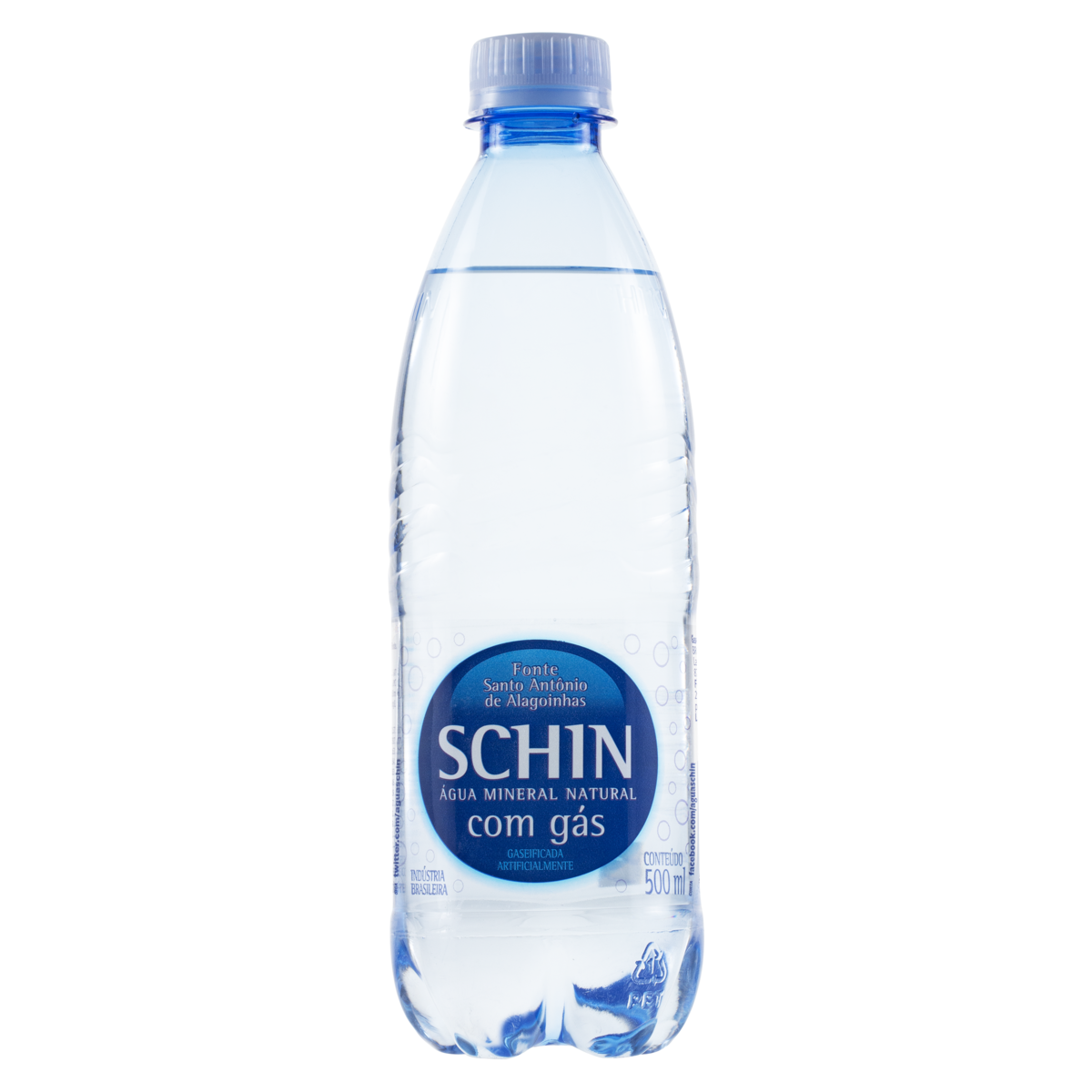 imagem de AGUA MINERAL SCHIN 500ML C/GAS