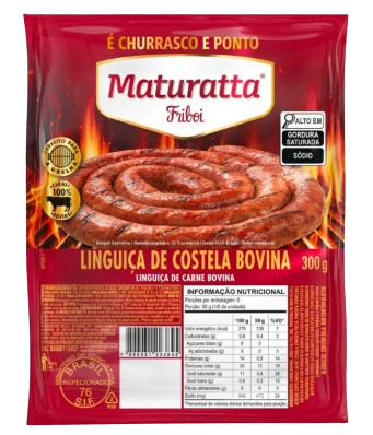 imagem de LING.MATURATTA 300G COST.BOVINA