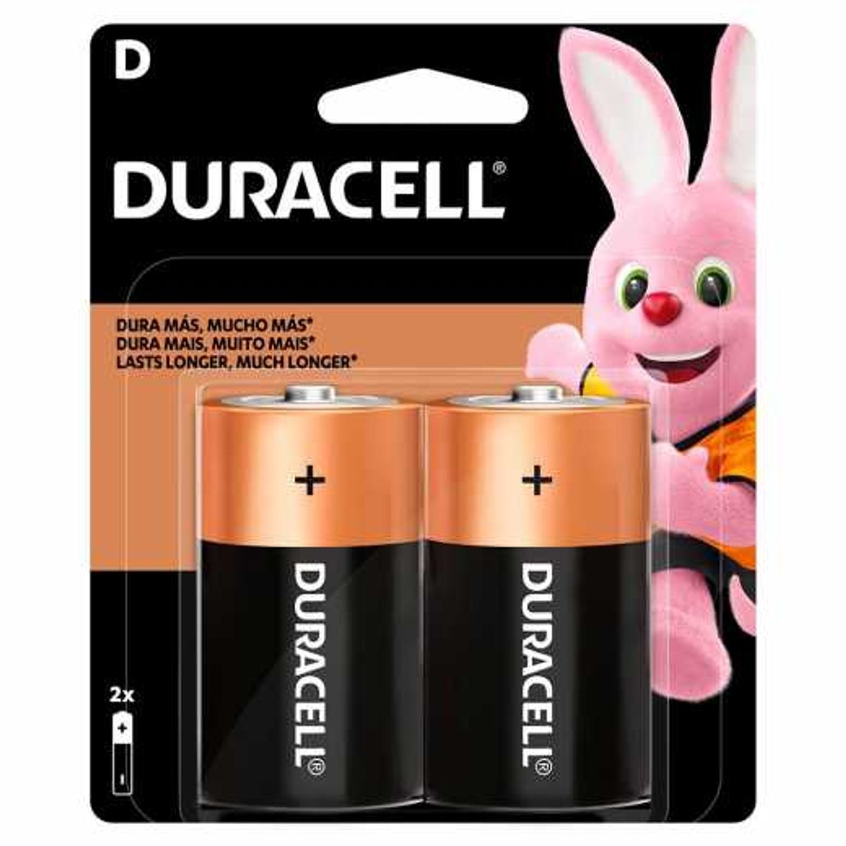 imagem de PILHA DURACELL ALCALINA  GRANDE 2UN