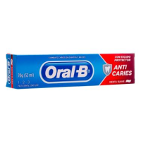 imagem de CREME DENTAL ORAL B 70G 123 ANTI CARIES