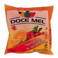 imagem de POLPA FRUTA DOCE MEL  LARANJA E ACEROLA  100G