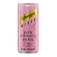 imagem de GIN TONICA PINK SCHWEPPES MIXED.250ML