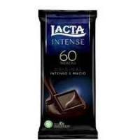 imagem de CHOCOLATE LACTA 85G BARRA 60% CACAU