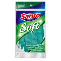imagem de LUVA LATEX SANRO VERDE GD UN