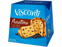 imagem de PANETONE VISCONTI GT.CHOCOLATE 400G