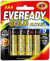 imagem de PILHA EVEREADY GOLD ALC.AA 4UN