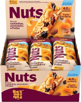 imagem de BARRA NUTS CAST.FRUTAS S/ACUCAR 25G